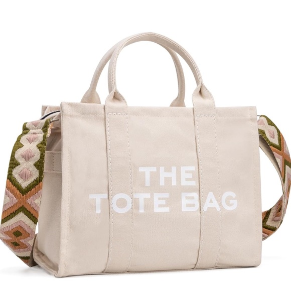 Handbags - Canvass Tote Bag NWT